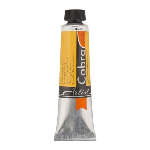 Peinture À L'huile - Cobra - Artist - Jaune De Naples Foncé - 223 - Tube De 40ml