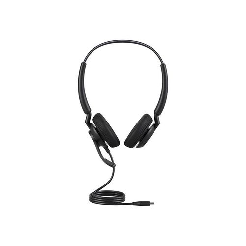 Jabra Engage 40 Stereo - Micro-casque - sur-oreille - filaire - USB-C - isolation acoustique - Optimisé pour la CU