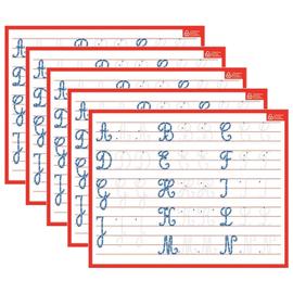 Cahier d'écriture cursive: maternelles et CP - écriture cursive petite et  grande section - alphabet majuscule et minuscule - 120 pages (Apprendre à