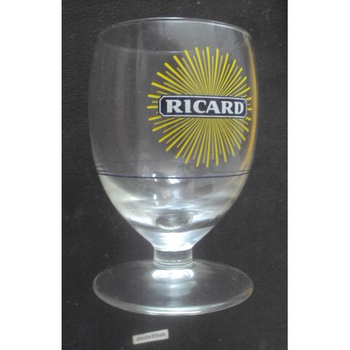 Verre Ballon Ricard . Décoration Grand Soleil