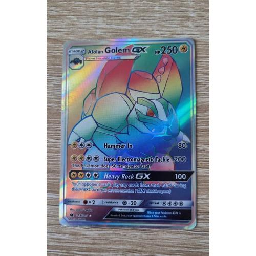 Golem de Alola-GX / Alolan Golem-GX (113/111), Busca de Cards