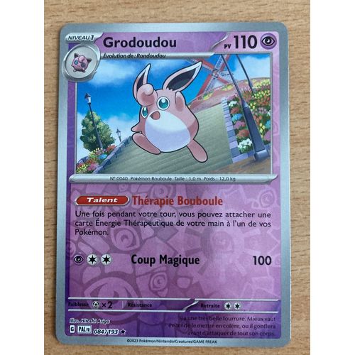 (2126) Grodoudou 84/193 Pokemon