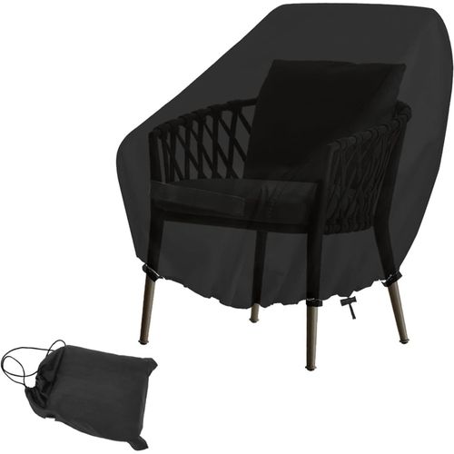 Housse De Protection Pour Chaises De Jardin, Tissu Oxford, Imperméable, Anti-Poussière, Protection Uv, 97 X 89 X 74 Cm