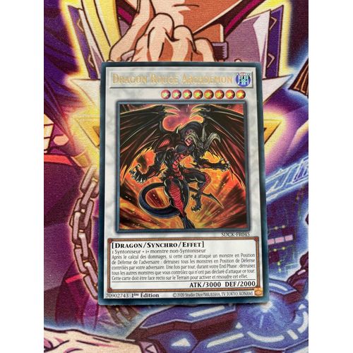 Yu Gi Oh Sdck Fr045 Dragon Rouge Archdémon Ultra Rare
