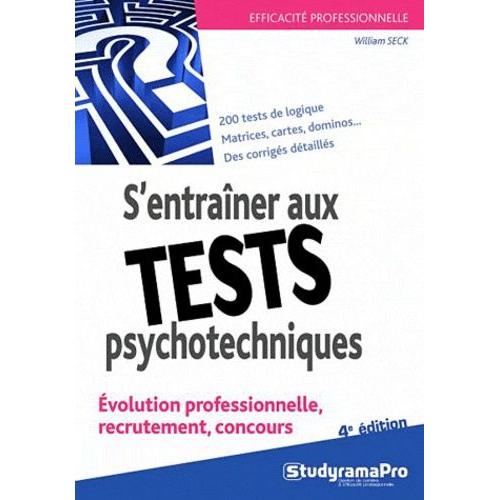 S'entrainer Aux Tests Psychotechniques