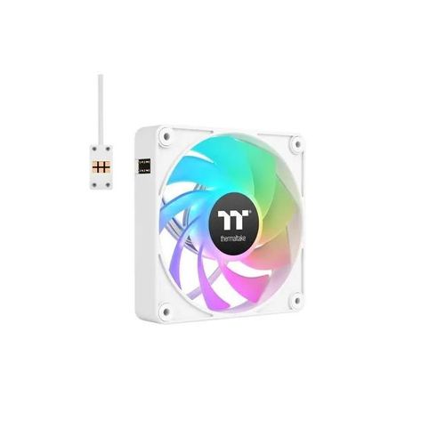 Ventilateur - THERMALTAKE - CT140 EX Reverse ARGB - Blanc - 94,95 CFM - 32,8 dBA