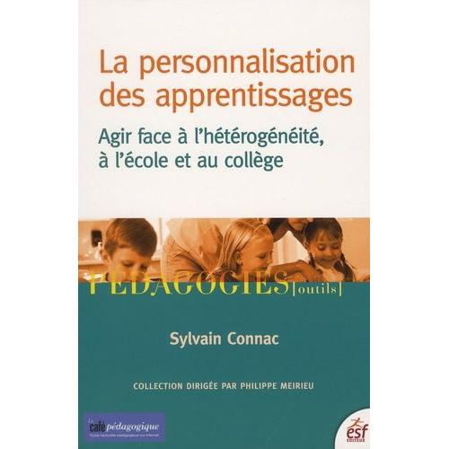 La personnalisation des apprentissages - Sylvain Connac - Livre ESF