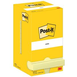 Post-It Bloc-Note Adhésif, 76 X 76 Mm, Jaune