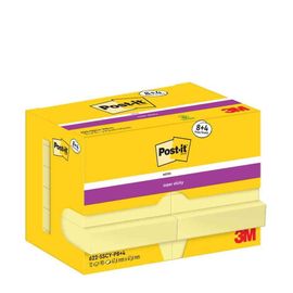Post-It Bloc-Note Adhésif Super Sticky Notes, 47,6 X 47,6 Mm