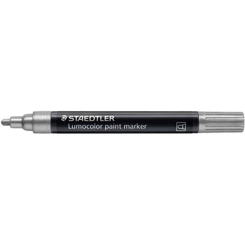 Staedtler Marqueur Acrylique Paint Marker Lumocolor, Argent