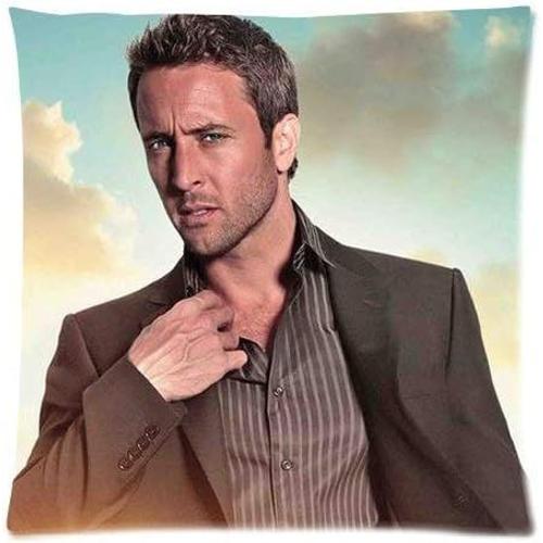 Alex O Loughlin Hawaii Five O Diy Taie D'oreiller Housse De Coussin Coussin Taie D'oreiller (50 Cm X 50 Cm)