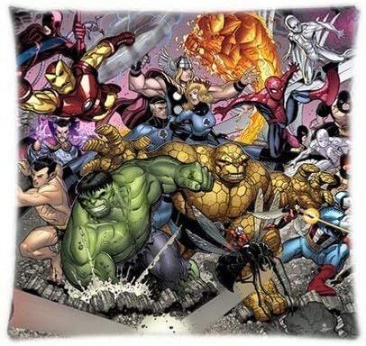 Marvel Taies D'oreiller Taie D'oreiller Personnalisée Et Confortable (55 Cm X 55 Cm)