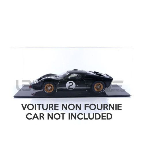 Jewel Cases 1/12 Jc12/1 Display Case Show-Case 1/12 Acryl Case Baseplate Glossy Black Diecast Modelcar-Jewel Cases