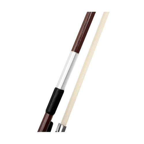 Qa-18 Violon Archet 4/4 Acajou Brésilien Pure Prêle Coquille Blanche Argent Peau De Mouton Repose-Main Bow
