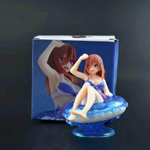 13cm Anime Figure Natation Cercle Fille Kasumigaoka U Nakano Megumi Kato Rem PVC Action Figure Collection Modèle Jouets Cadeau Enfant