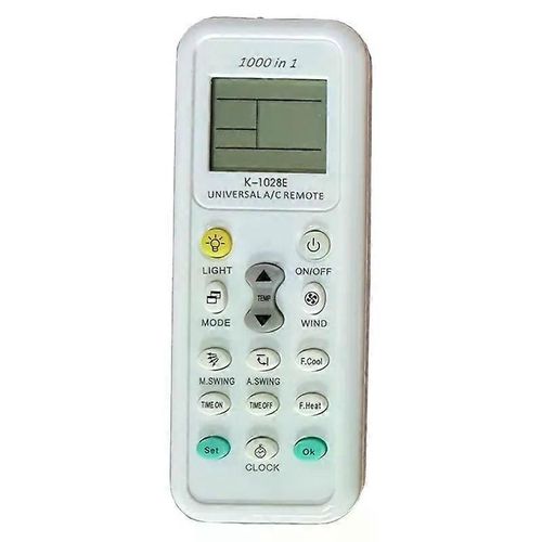 K-1028E Universal Air Conditioner A/C Remote Control,Fit for Haier, Geli,Hitachi, Panasonic, LG, Sharp, Gree, Midea, Bosch, Tosh