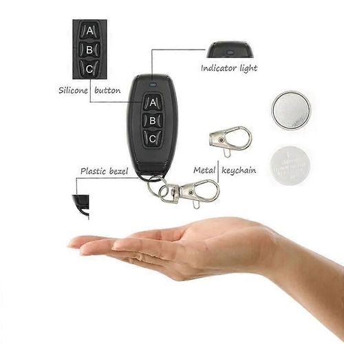 Interrupteur intelligent à LED Interrupteur sans fil universel Télécommandes 433Mhz rf Relais Récepteur AC220V et télécommande Contrôleur de lampe de ventilateur LED