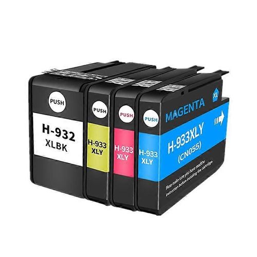 932XL 933 pour HP932 933XL Cartouche d¿encre de rechange pour imprimante HP 932 933 Officejet 6100 6600 6700 7110 7610 7612