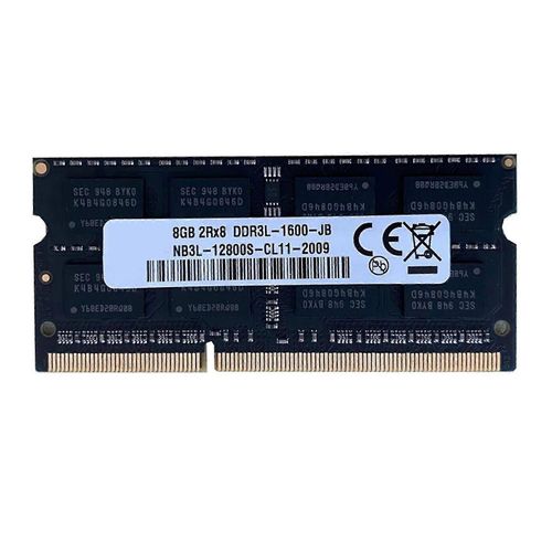 Ddr3 8gb Mémoire Ram pour ordinateur portable 1600mhz Pc3-12800 1.35v 204 Pins Sodimm Support Channel compatible Amd Laptop Me-N