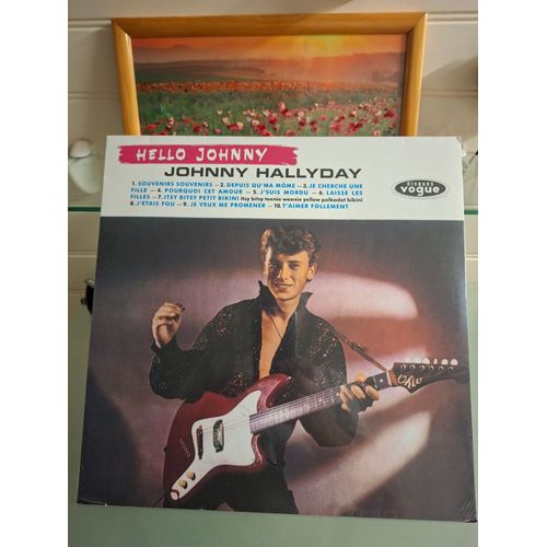 33 Tours Hello Johnny - Johnny Hallyday - 10 Titres - Realisation Disque Vogue..Reedition 2017 De Sony Music 1960
