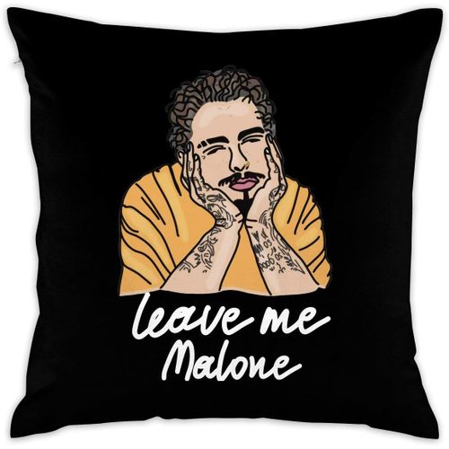 Housse De Coussin Décorative Post Malone, Taies D'oreiller (40cm X 40cm)