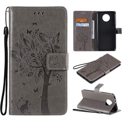 Coque Pour Redmi Note 9t, Etui Pochette Pu Cuir Portefeuille Housse Clapet Folio Livre Pliable Couvercle Rabattable Pour Xiaomi Redmi Note 9t