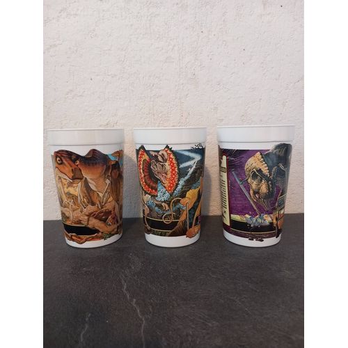 Gobelets Jurassic Park Mc Donald