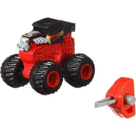 Hot Wheels Monster Trucks coffret 2-en-1 circuit Scorpion Géant avec petite  voiture & véhicule aux roues géantes, emballage fermé, jouet pour enfant