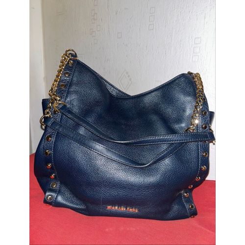 Sac fourre-tout à chaîne en cuir grainéMichael Kors