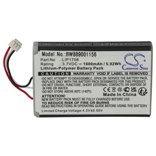 Vhbw Batterie Compatible Avec Sony Playstation 5 Cfi-1015a Console De Jeux (1600mah, 3,7v, Li-Polymère)