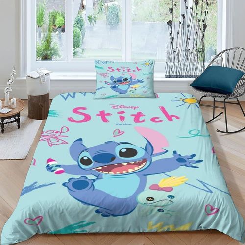 Parure De Lit Stitch, Impression 3d, Housse De Couette, En Microfibre Douce, Pour Enfants, Adolescents Et Adultes