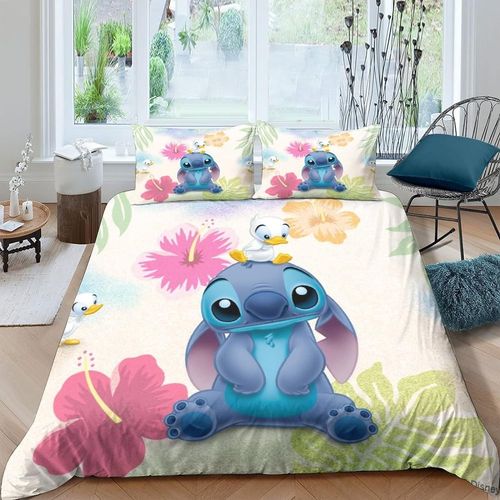 Parure De Lit Stitch Pour Enfants, Gar?Ons, Housse De Couette, Parure De Lit Pour Jeunes Et Adolescents, Housse De Couette En Microfibre Douce