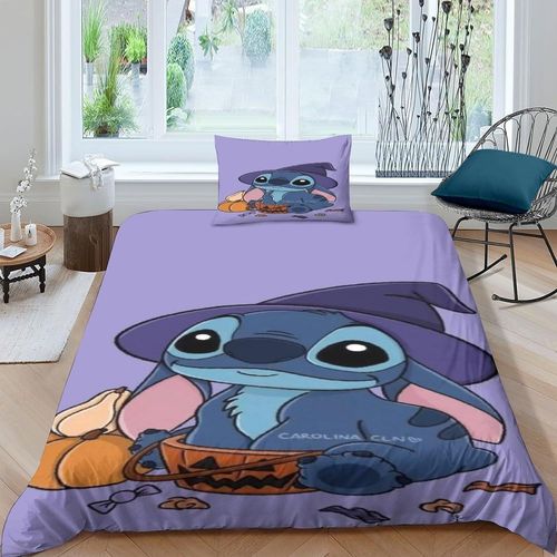 Parure De Lit Stitch Pour Enfants, Gar?Ons, Housse De Couette, Parure De Lit Pour Jeunes Et Adolescents, Housse De Couette En Microfibre Douce