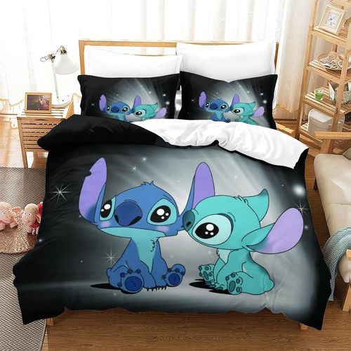 Parure De Lit Stitch Lilo Et Stitch, Housse De Couette Imprim¿¿E En 3d, Pour Enfants, Gar?Ons, Filles, Adultes, D¿¿Coration De Chambre