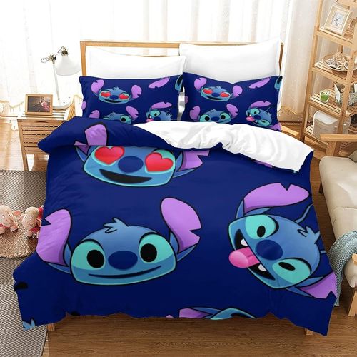 Parure De Lit Stitch Lilo Et Stitch, Housse De Couette Imprim¿¿E En 3d, Pour Enfants, Gar?Ons, Filles, Adultes, D¿¿Coration De Chambre