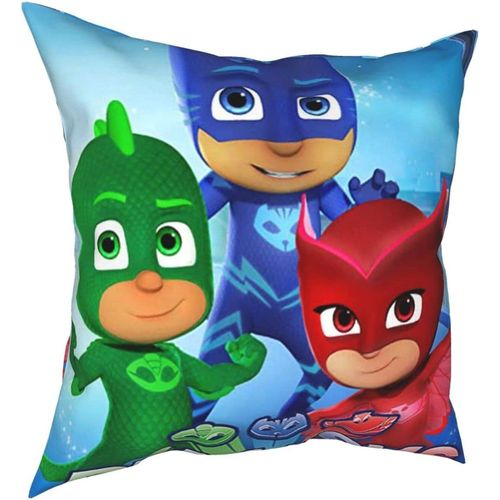Oreillers Pyjamas Little Hero Four Seasons, Oreillers Confortables, Doux Et Doux Pour La Peau, Adaptés Aux Canapés-Lits Et Voitures-22x22 Pouces
