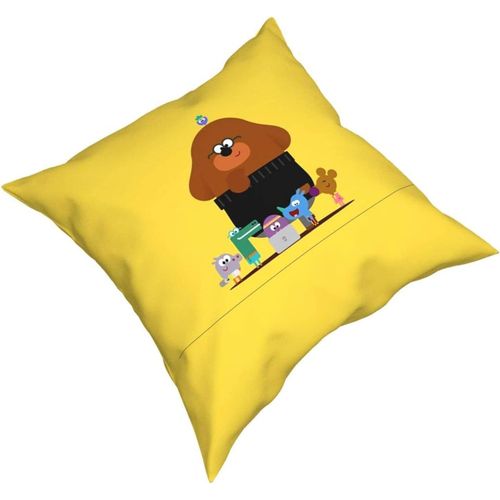Hey Duggee Oreillers Quatre Saisons Confortables Et Doux Pour La Peau, Adaptés Aux Canapés-Lits, Voitures-Duggee2-26x26ich