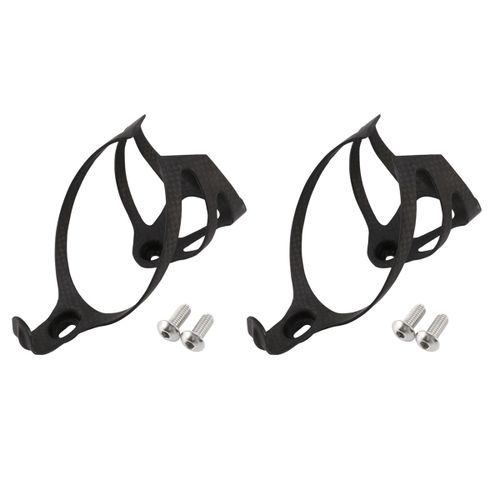 2x Super Leger 18g Xxx Lite Plein 3k Route/Velo De Montagne Porte-Bouteille D' Velo Velo Porte-Bidon Mat