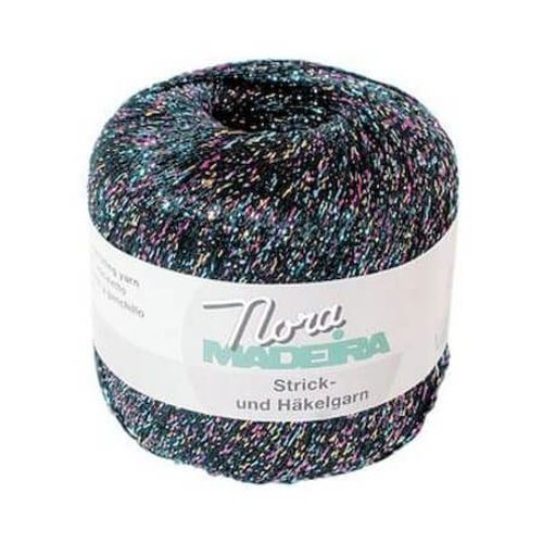 Fil À Crocheter Et À Tricoter Métallisé Nora Madeira - 25gr 371 Multicolore