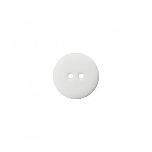 Boutons Polyester Blanc 25 Mm X 2 - Union Knopf Blanc