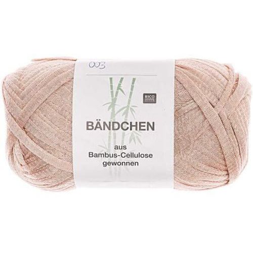 Pelote De Bambou Bandchen - Rico Design 03 Rose