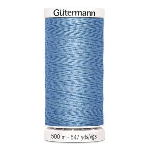 Fil À Coudre 100% Polyester 500m - Gütermann 143 Bleu