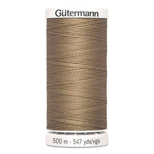 Fil À Coudre 100% Polyester 500m - Gütermann 139 Marron