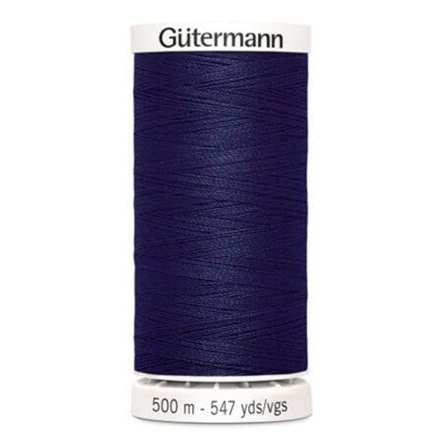 Fil À Coudre 100% Polyester 500m - Gütermann 310 Bleu