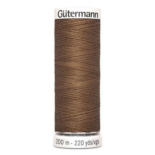 Fil À Coudre 100% Polyester 200m - Gütermann 180 Marron