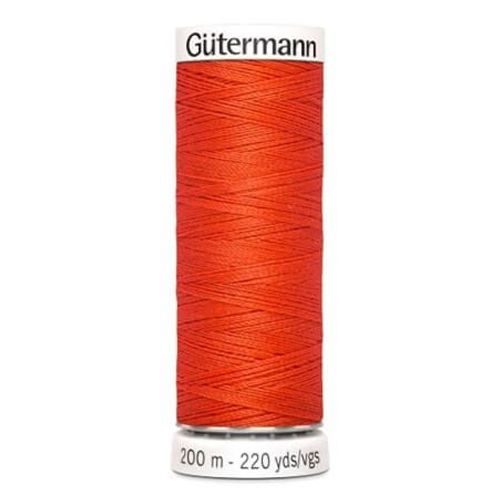 Fil À Coudre 100% Polyester 200m - Gütermann 155 Orange