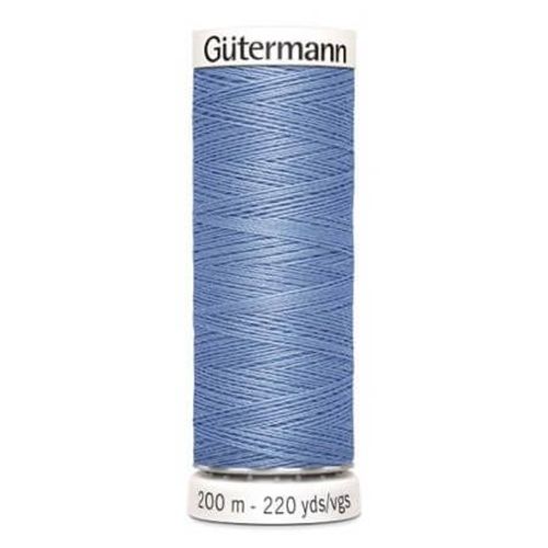 Fil À Coudre 100% Polyester 200m - Gütermann 074 Bleu
