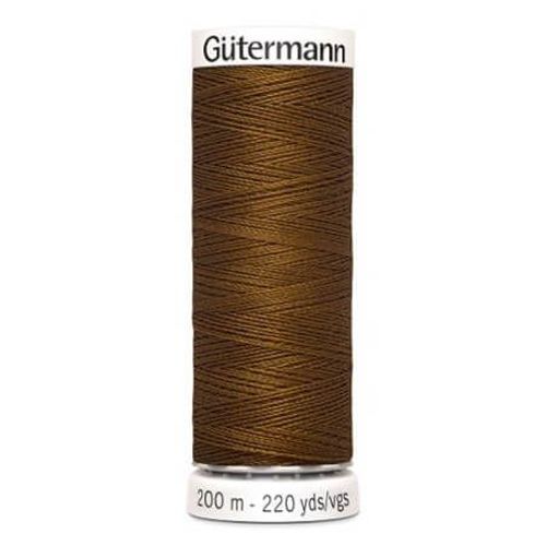 Fil À Coudre 100% Polyester 200m - Gütermann 019 Marron