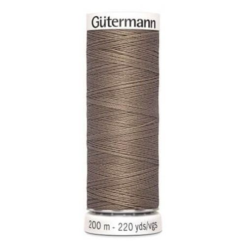 Fil À Coudre 100% Polyester 200m - Gütermann 199 Marron