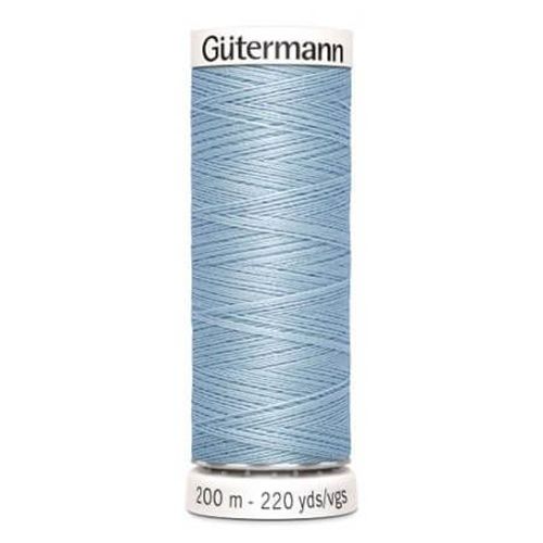 Fil À Coudre 100% Polyester 200m - Gütermann 075 Bleu